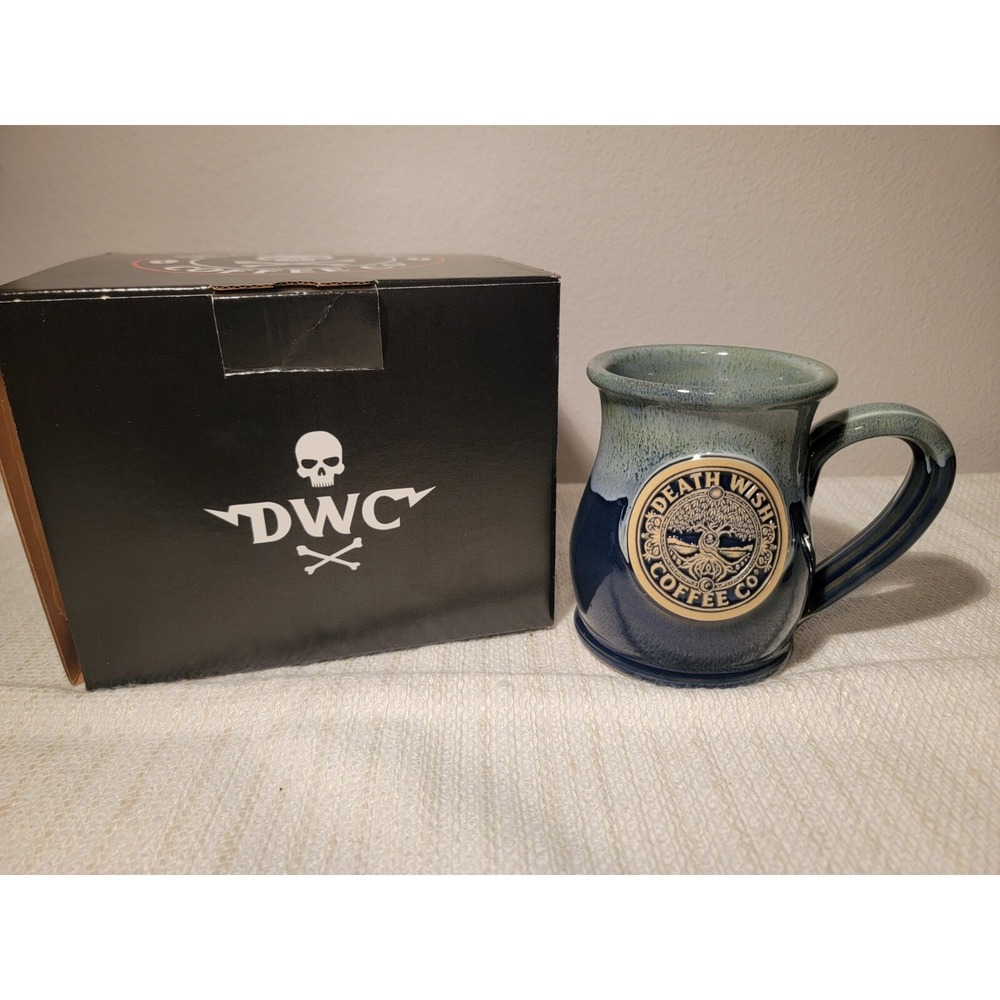 Death Wish Coffee Co. Mug Limited Edition Tree Of Life #1491/3000 NIB 2024